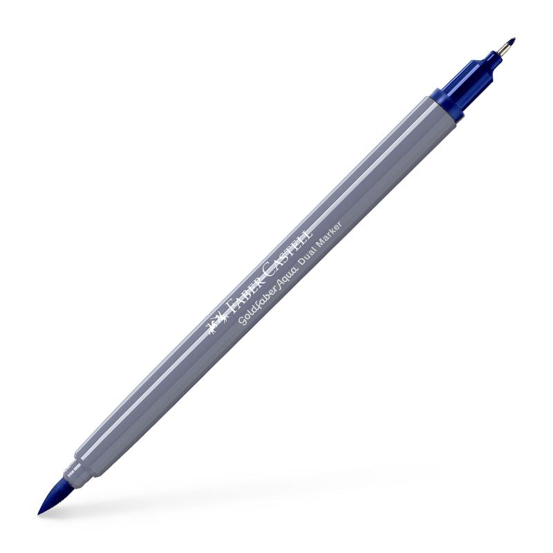 Faber-Castell Goldfaber Aqua Dual Marker 151 helioblau rötlich